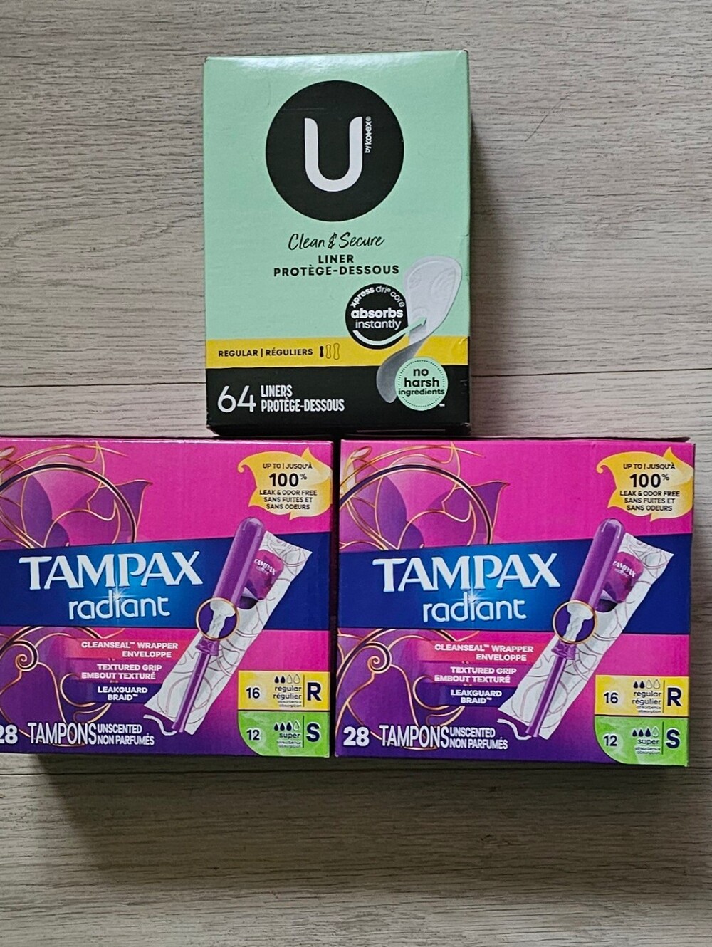 Tampax Feminine Care Bundle